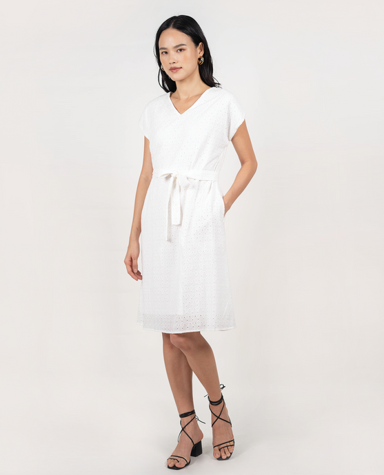 Elisha Broderie Dress