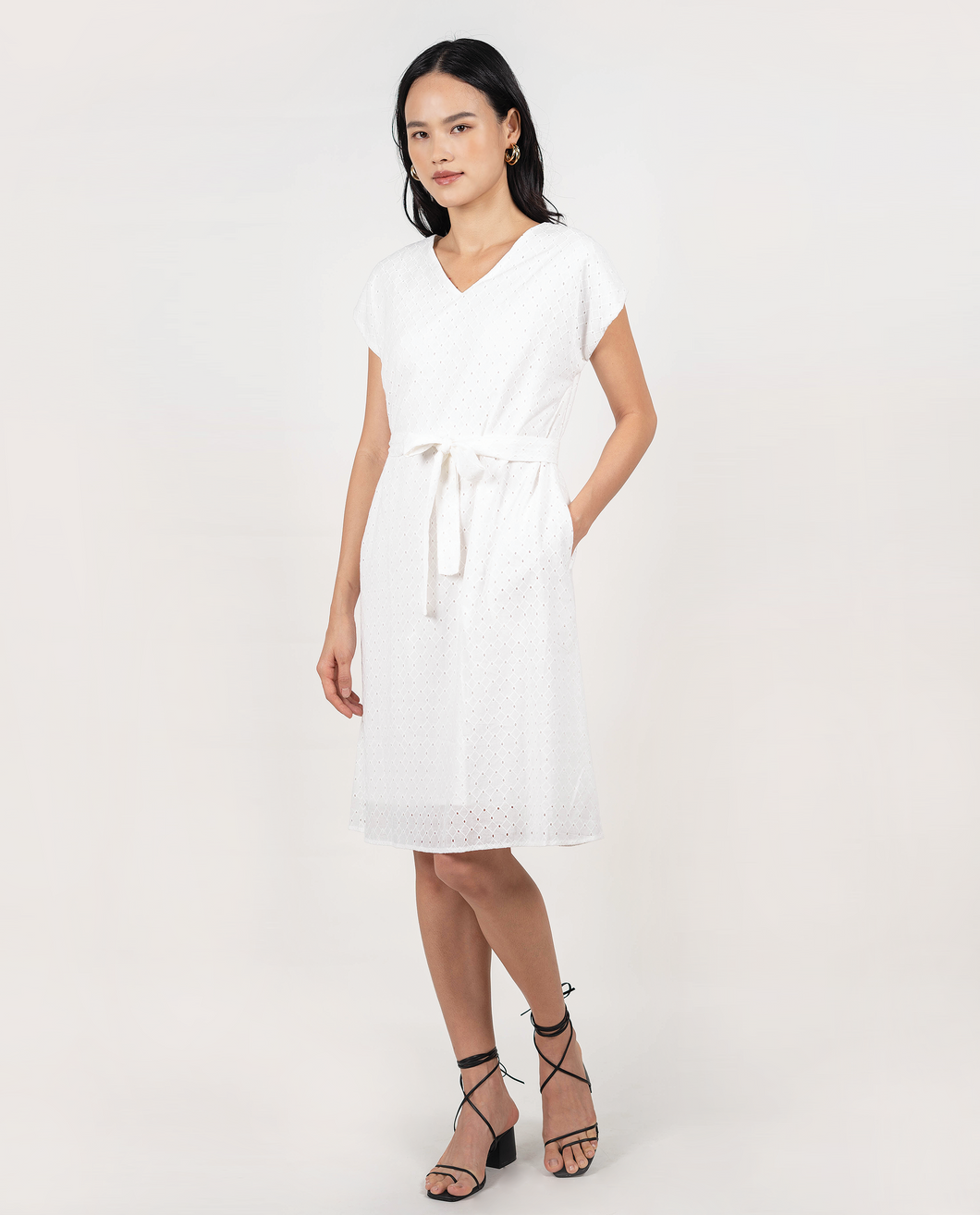 Elisha Broderie Dress