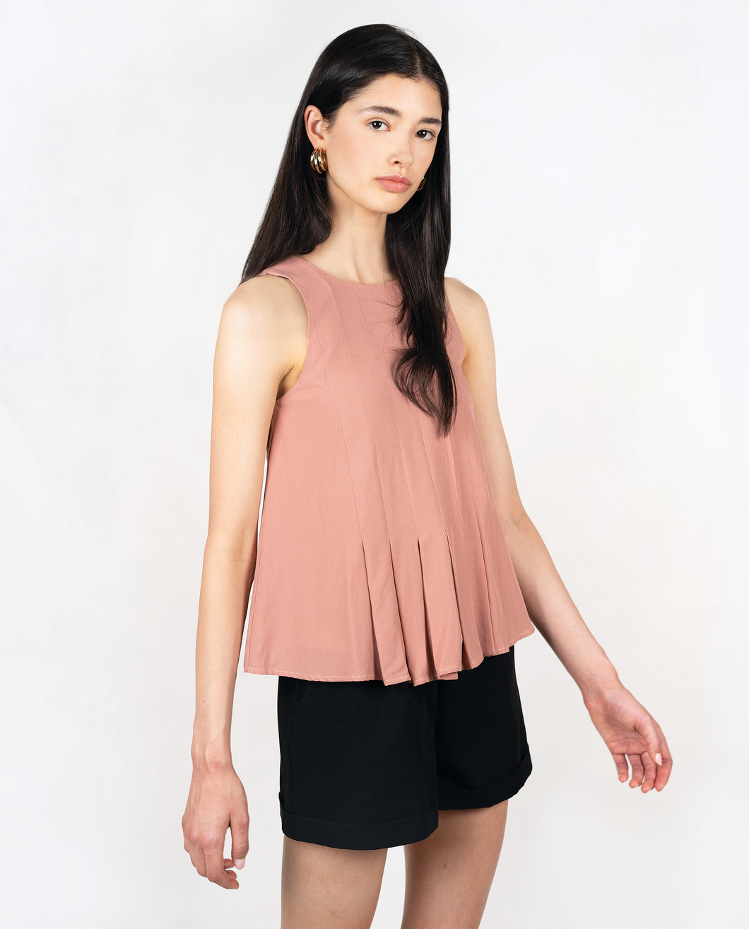 Fryderyk Pleated Top